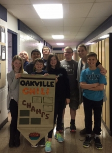 Oakville School's Grade 5 class are the Winterfest 2017 Chili Cook-off Champs