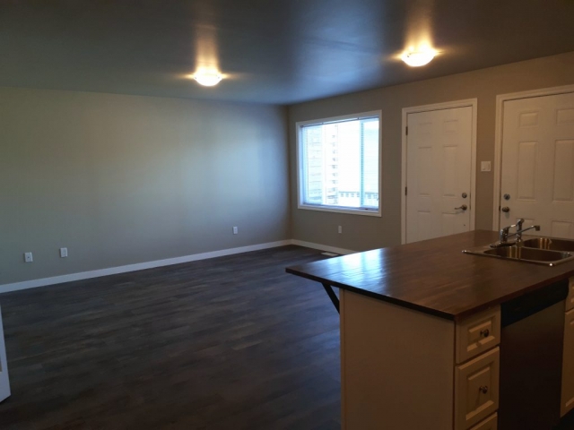 Open concept rental units