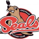 The logo for the Oakville Seals hockey club